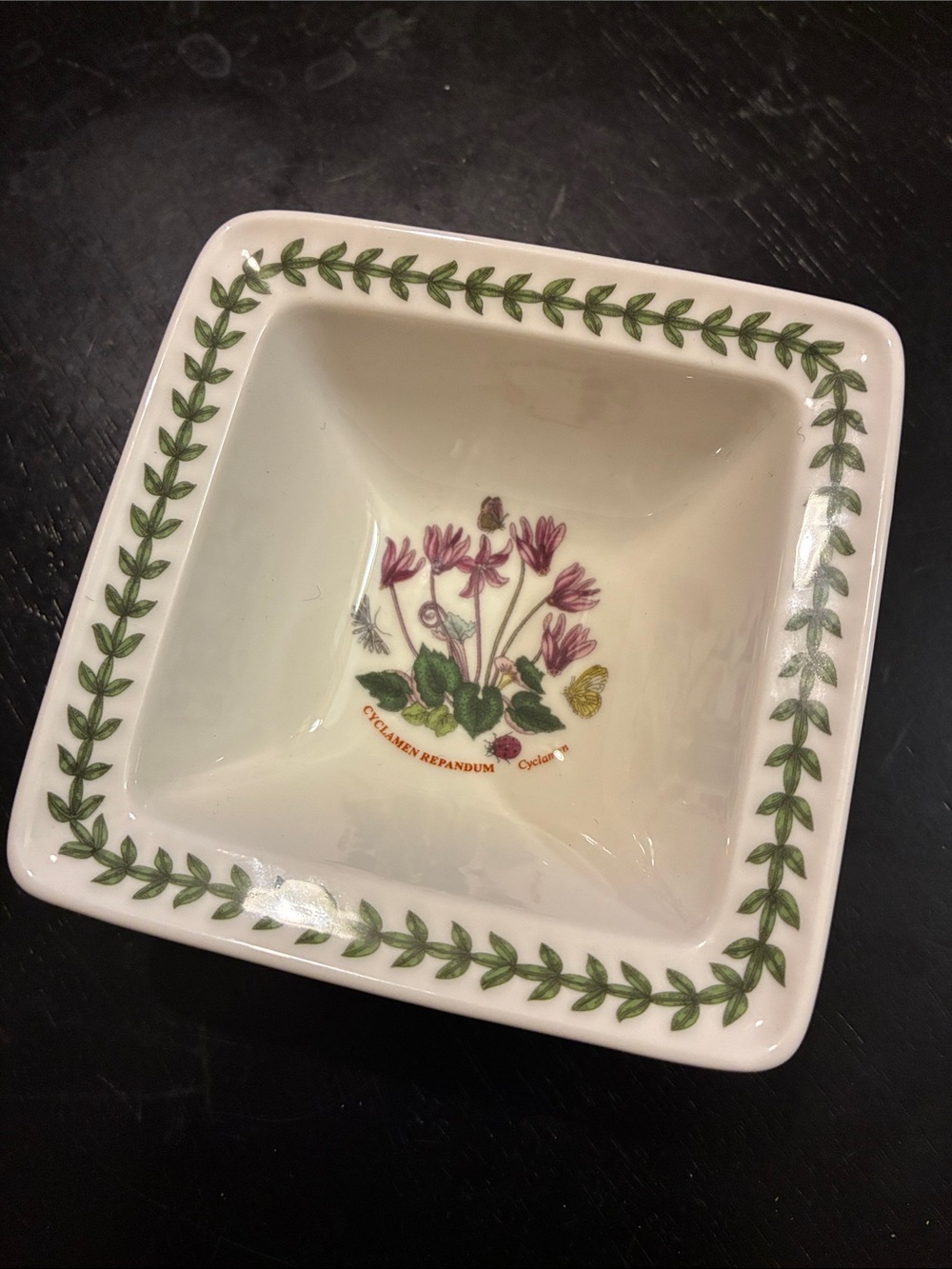 NEW! Portmeirion mini bowl 4” square